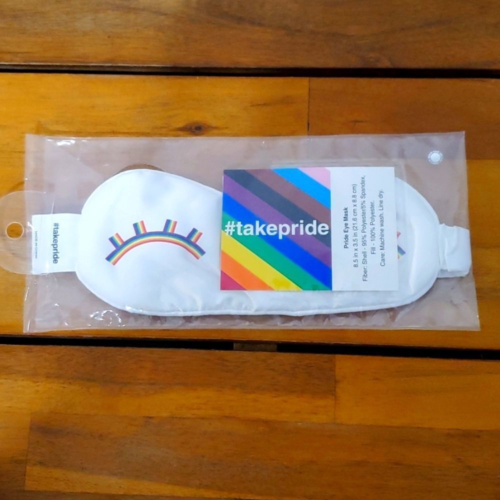 NWT Take Pride Eyes Mask Size OS